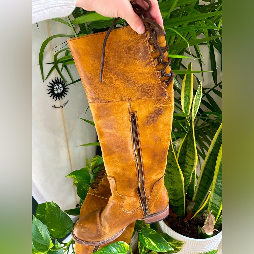 Freebird Knee High Leather Boots